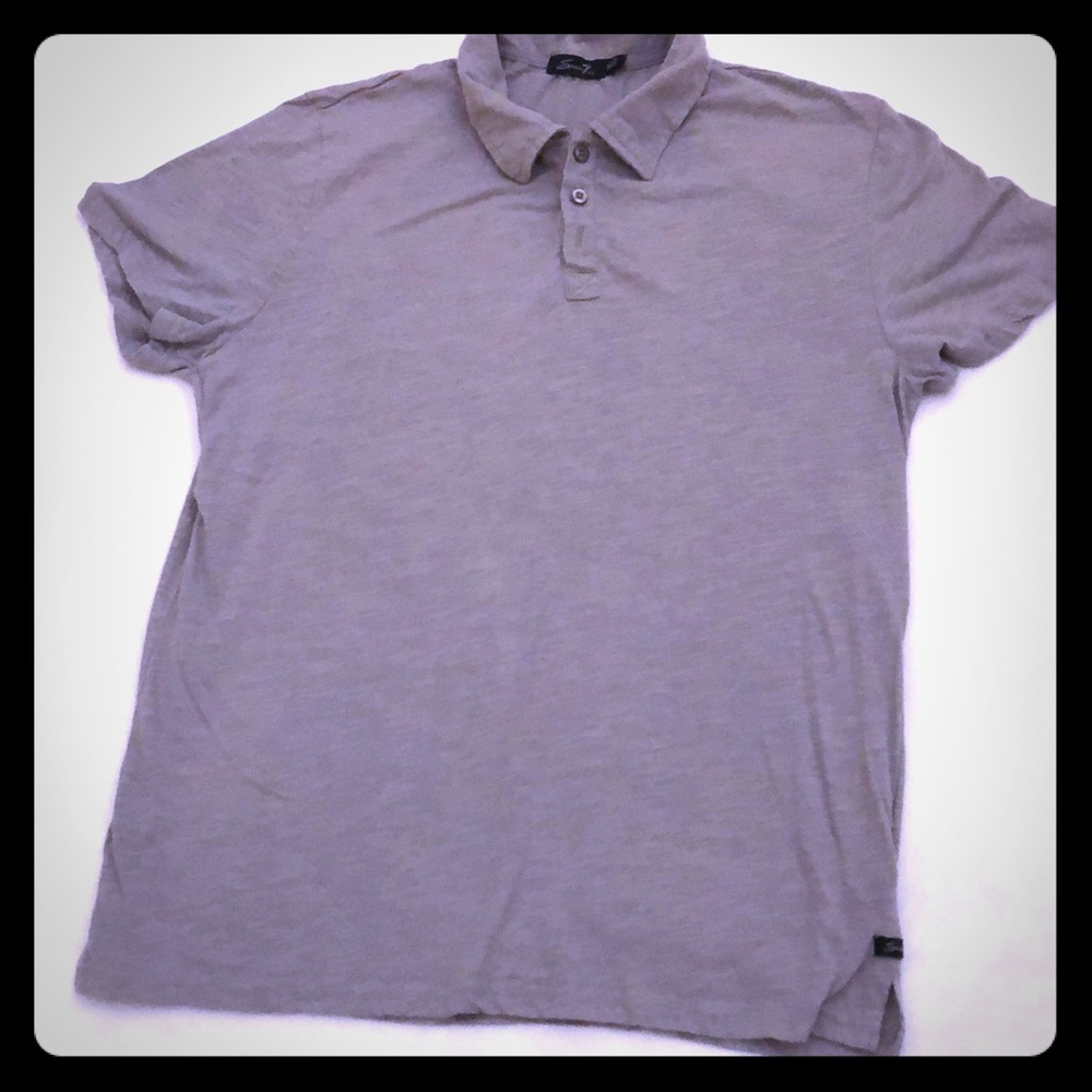Seven 7 shirt sleeve shirt